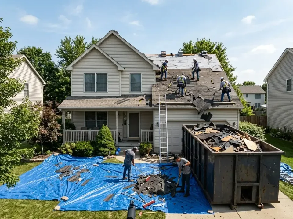 roof-replacement-debris-remova-004 — frequently asked questions, Cheapest Dumpster Rentals in Hillcrest Heights, MD